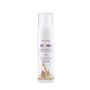 BIONIJ herbal hair and body cleansing foam Kids